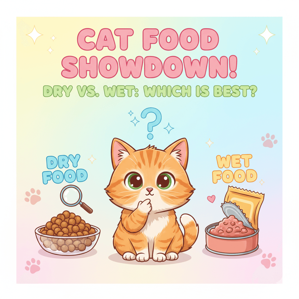 ウェットフード vs ドライフード、愛猫の健康に本当に良いのはどっち?