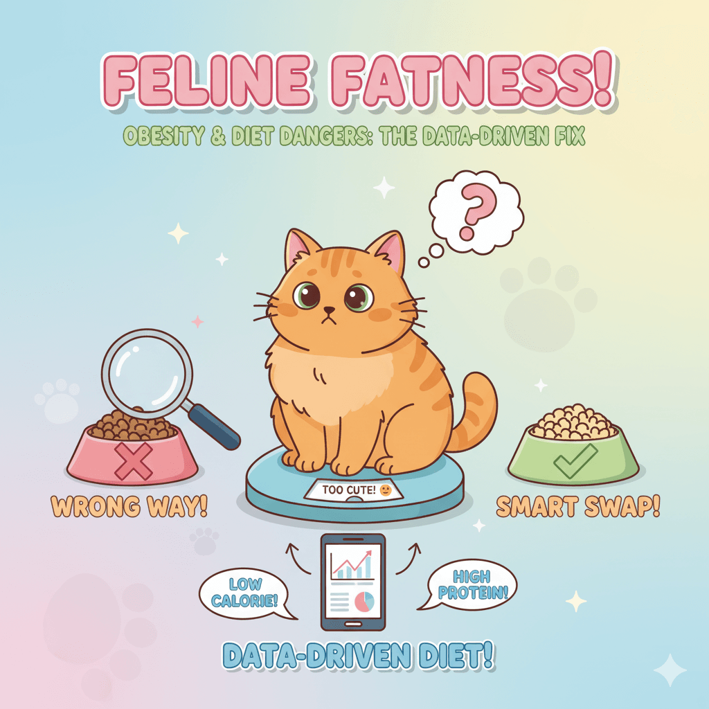 【危険なダイエット】愛猫の「ぽっちゃり」は病気のサイン。食事の“量”を減らすのがNGな理由